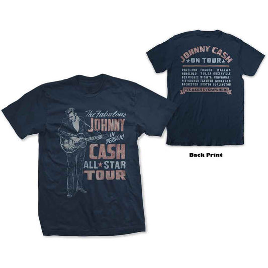 Johnny Cash T-Shirt: All Star Tour