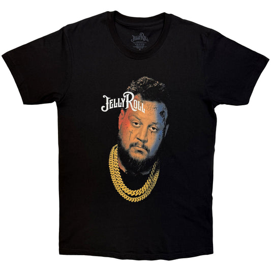 Jelly Roll T-Shirt: Gold Chain Photo