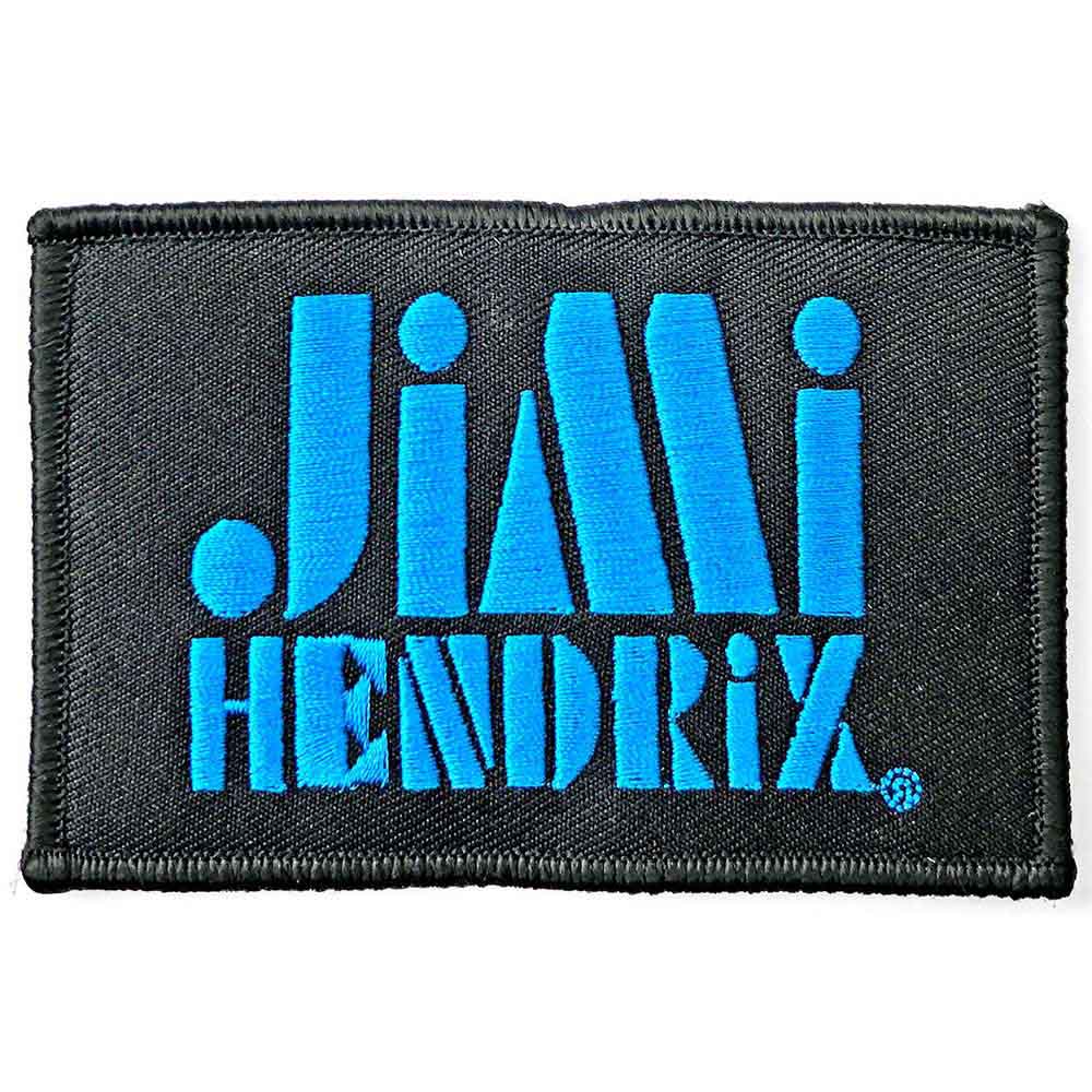 Jimi Hendrix Patch: Stencil Logo