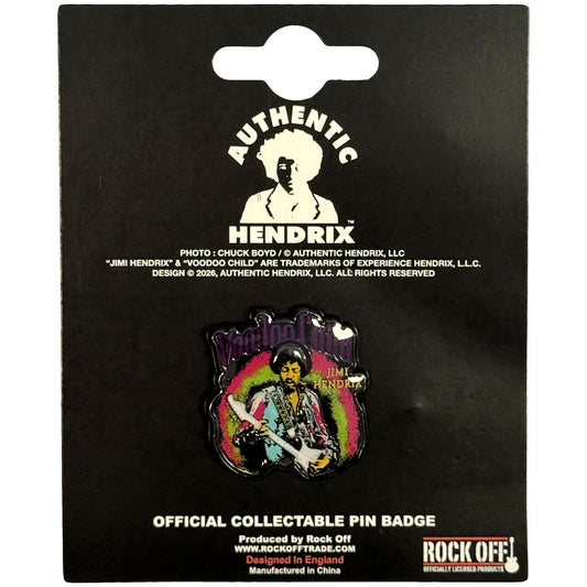 Jimi Hendrix Badge: Voodoo Child
