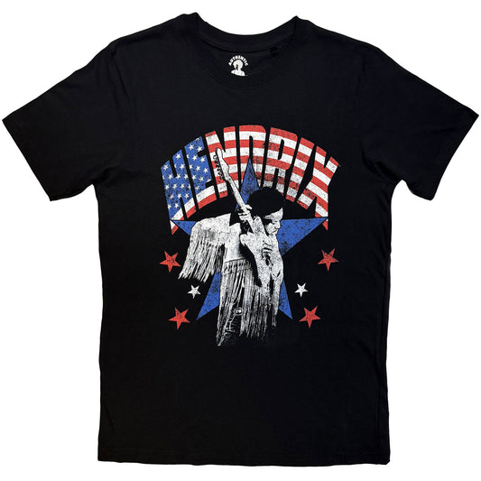 Jimi Hendrix T-Shirt: Flag