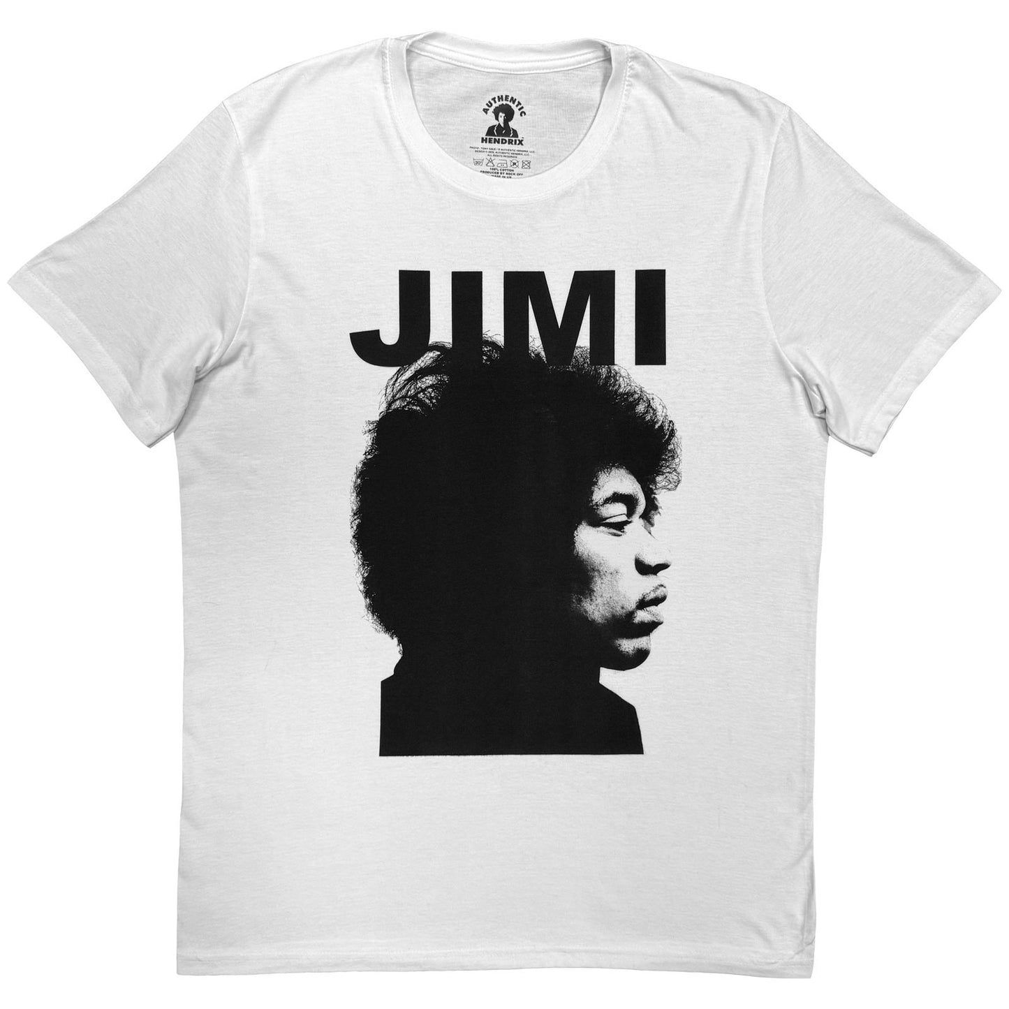 Jimi Hendrix T-Shirt: Side Shot