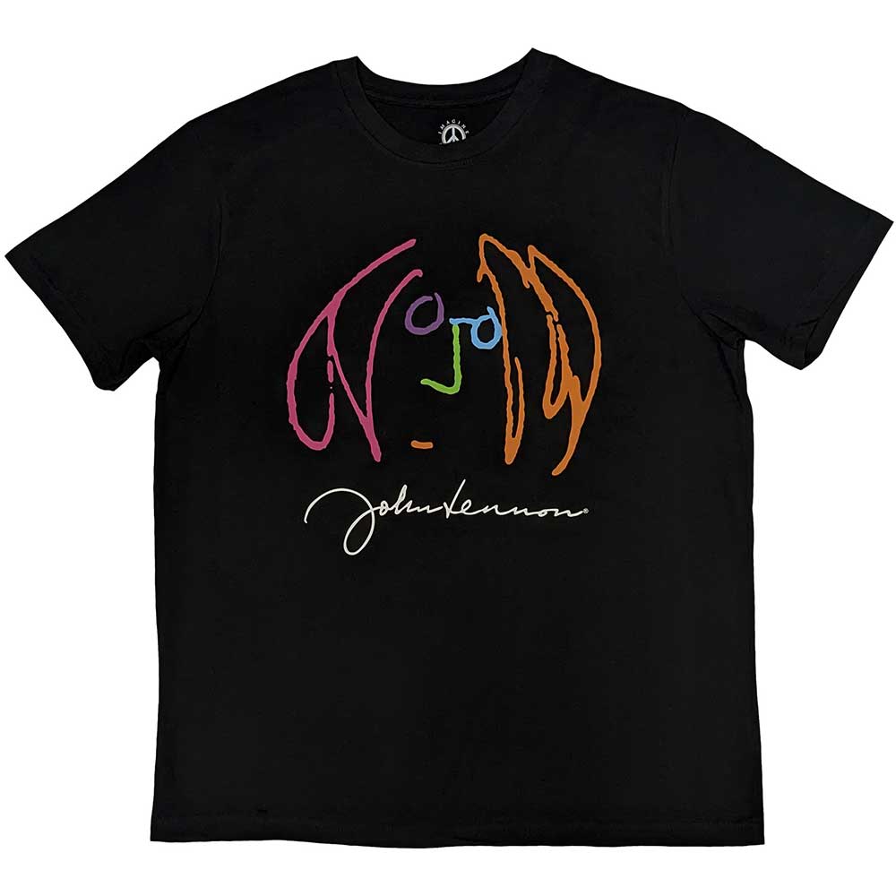 John Lennon T-Shirt: Self Portrait Full Colour