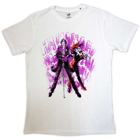 DC Comics T-Shirt: Joker - Harley & Joker Haha