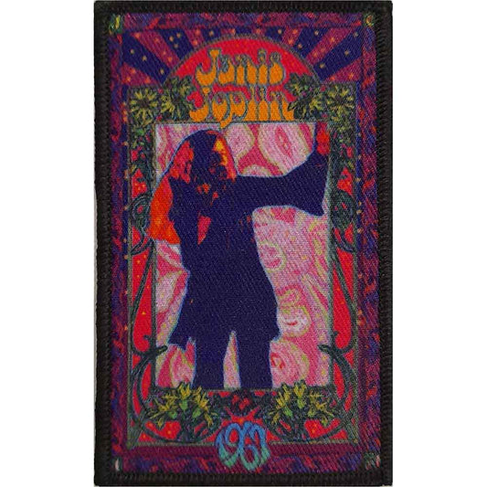 Janis Joplin Patch: Floral Flame