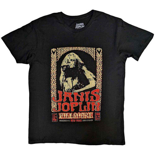 Janis Joplin T-Shirt: Vintage Poster