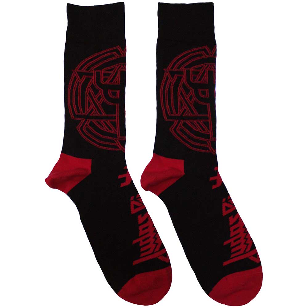 Judas Priest Socks: Trident Emblem
