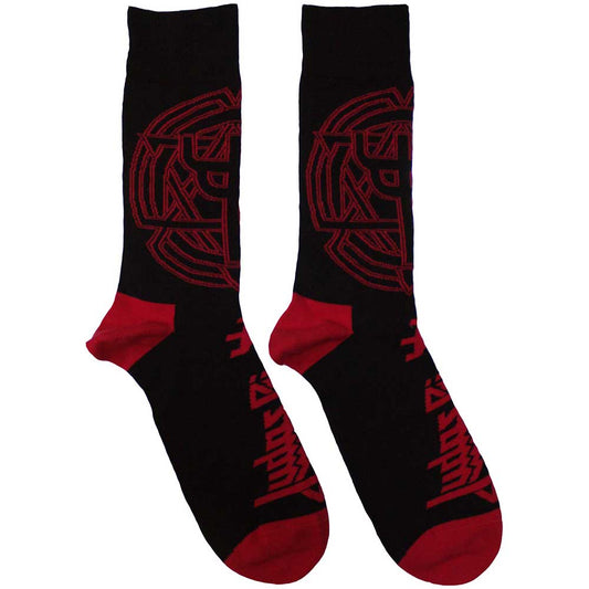 Judas Priest Socks: Trident Emblem