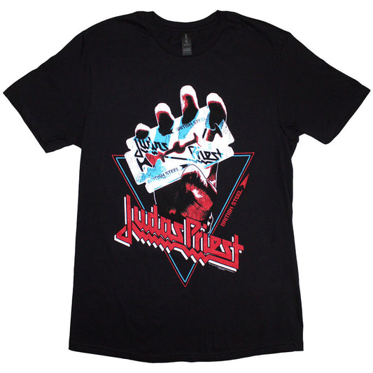 Judas Priest T-Shirt: British Steel Hand Triangle
