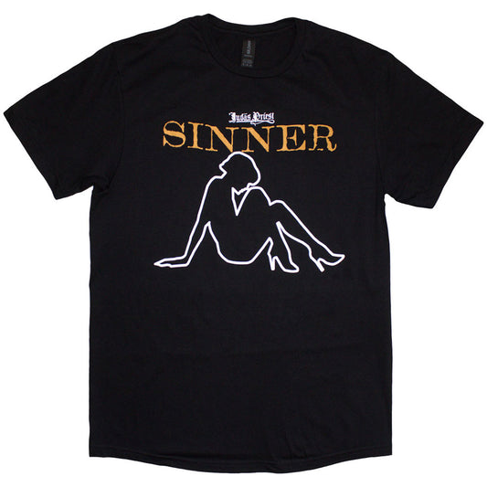 Judas Priest T-Shirt: Sin After Sin Sinner Slogan Lady