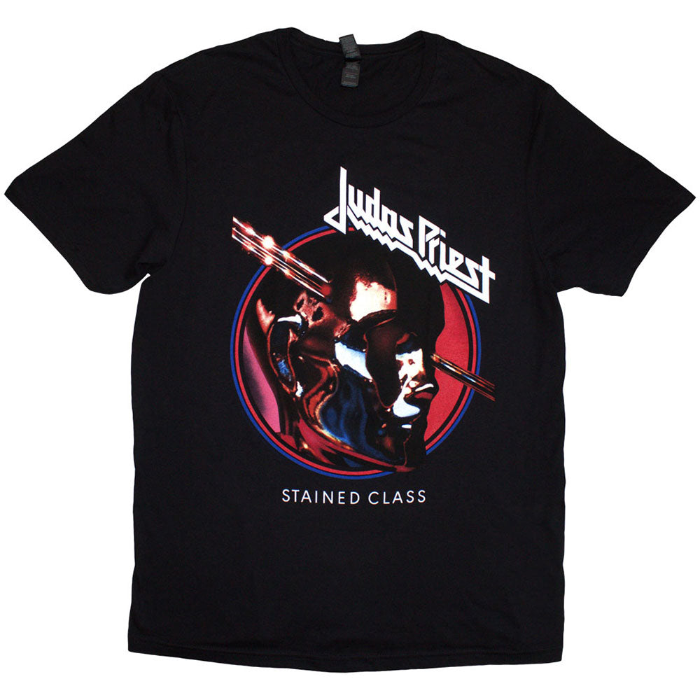 Judas Priest T-Shirt: Stained Class Album Circle