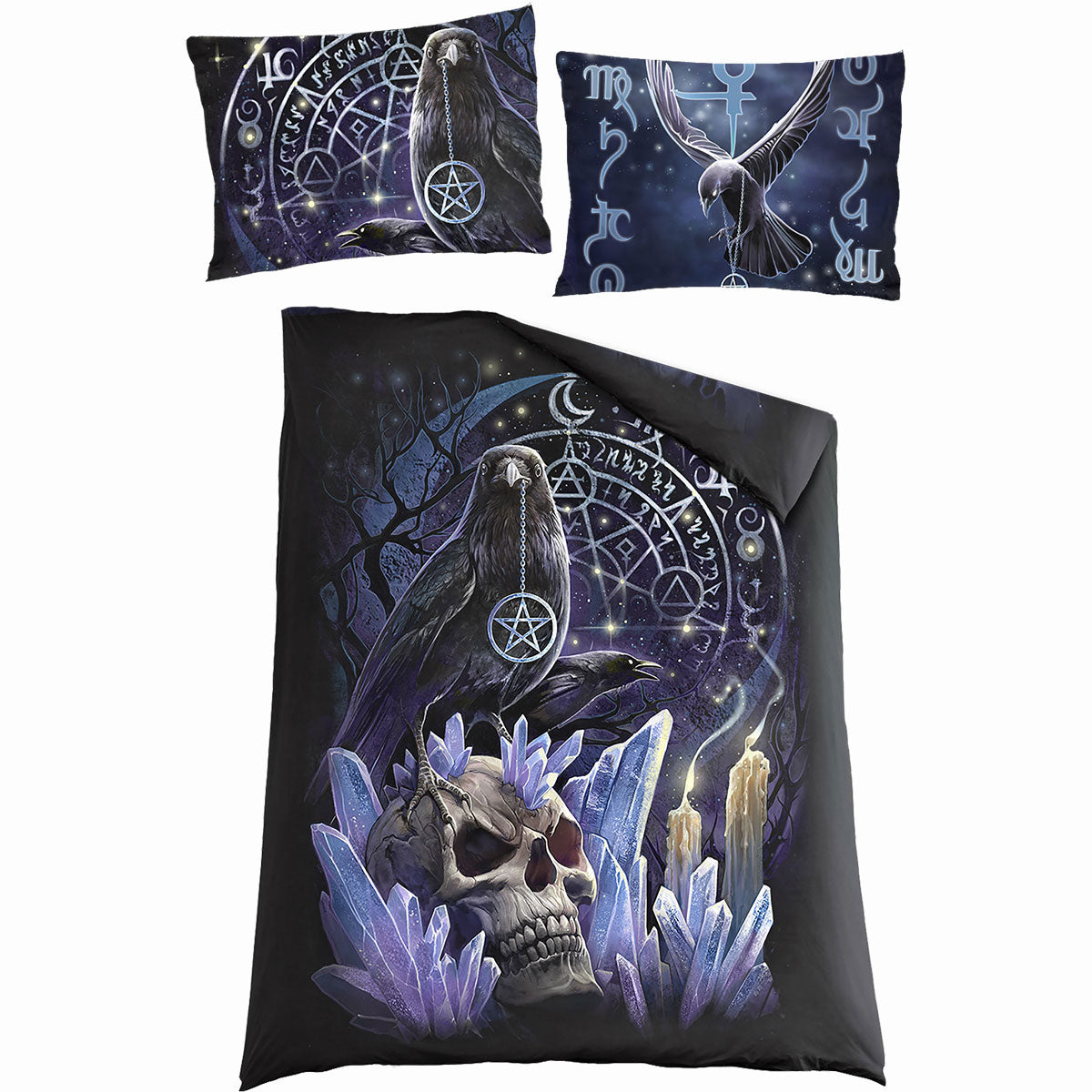 Spiral Duvet Set: Witchcraft