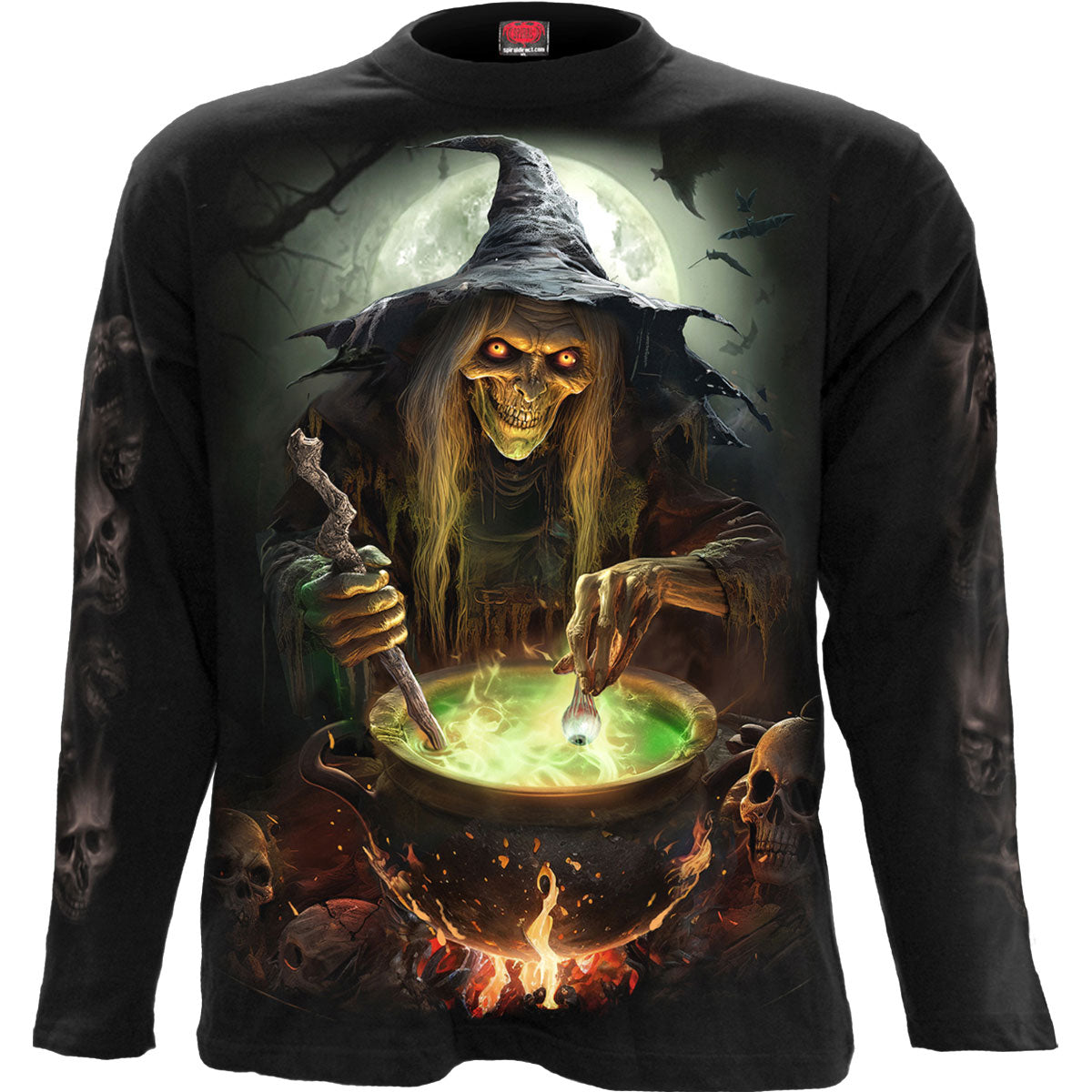 Spiral Long Sleeve T-Shirt: Witch's Brew