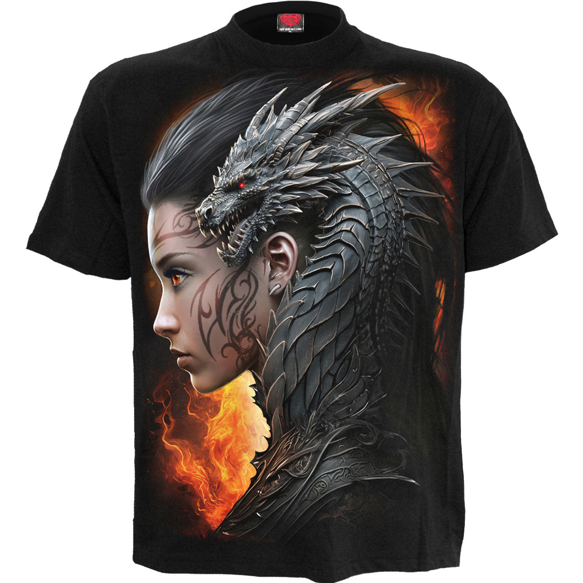 Spiral T-Shirt: Draco Queen