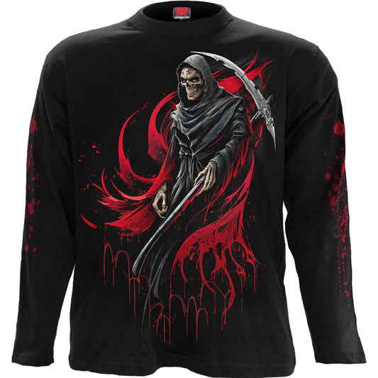 Spiral Long Sleeve T-Shirt: Screaming Death