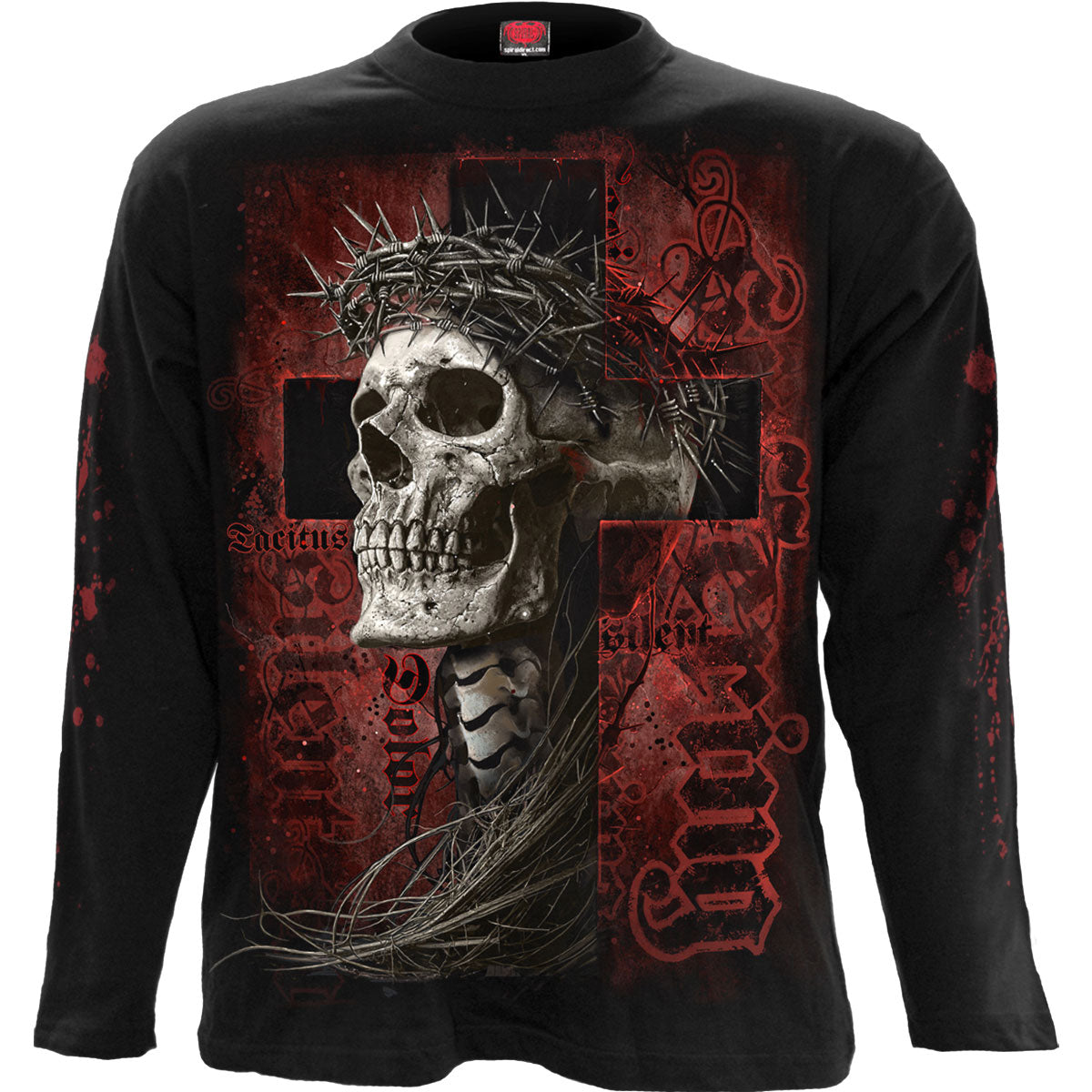 Spiral Long Sleeve T-Shirt: Silent Suffering