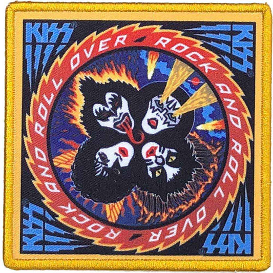 KISS Patch: Rock & Roll Over