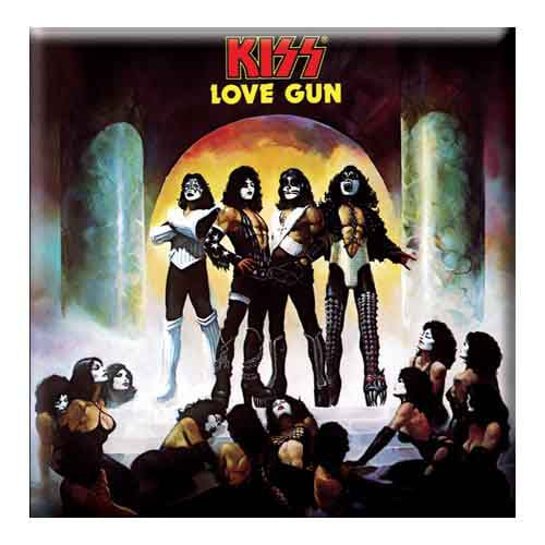 KISS Magnet: Love Gun Album