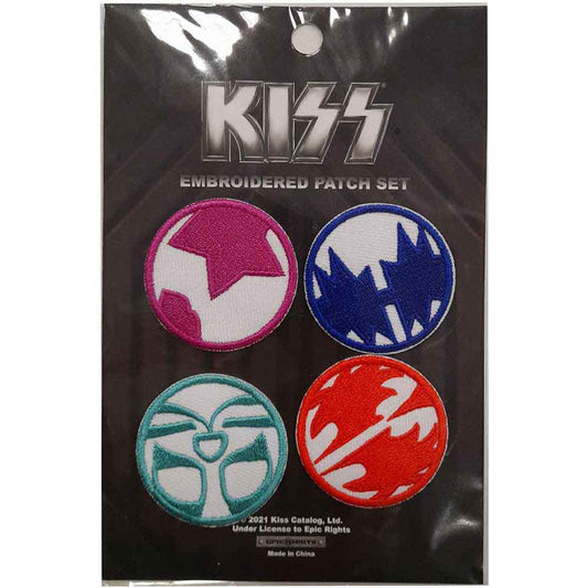KISS Patch: 4 x Mini Icons