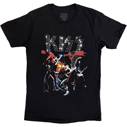 KISS T-Shirt: Band Sparkle