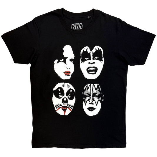 KISS T-Shirt: Stacked Faces