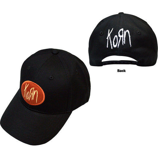 Korn Baseball Cap: Oval Logo