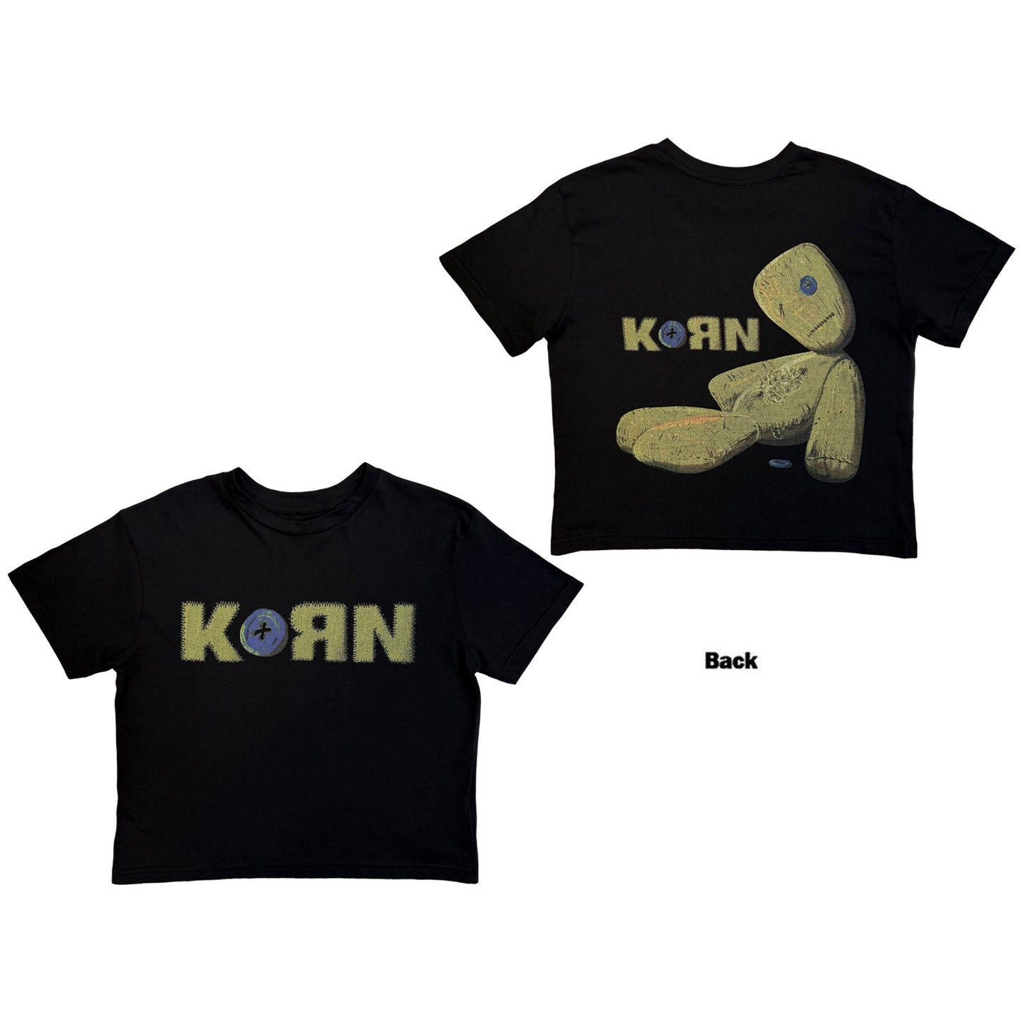 Korn Ladies Crop Top: Doll Issues