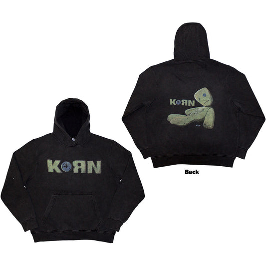 Korn Stone Wash Pullover Hoodie: Doll Issues