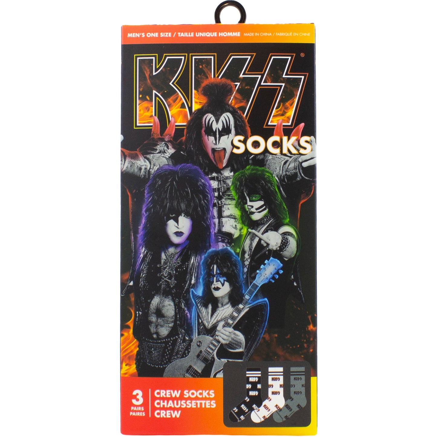 KISS Sock Gift Box: Logos
