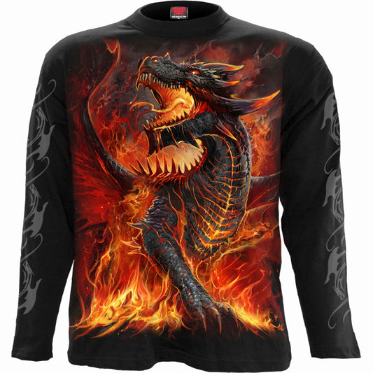 Spiral Long Sleeve T-Shirt: Draconis