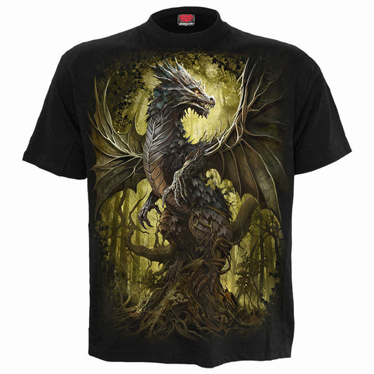 Spiral T-Shirt: Oak Dragon