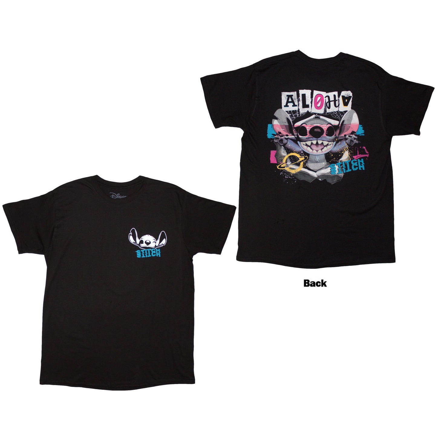 Disney T-Shirt: Stitch Aloha Collage