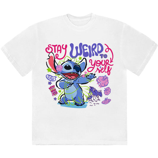 Disney T-Shirt: Lilo & Stitch - Stay Weird To Yourself