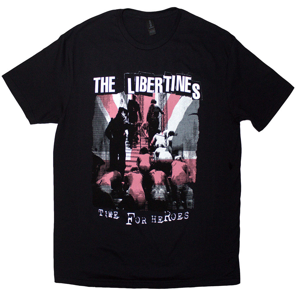 The Libertines T-Shirt: Time For Heroes Flag