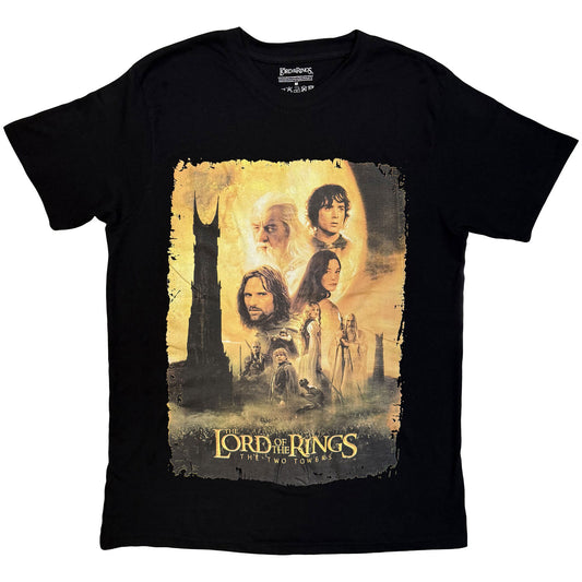 Lord Of The Rings T-Shirt: The Two Towers Poster Uni