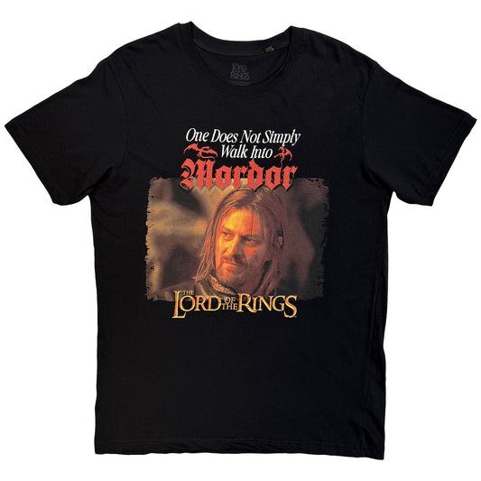 Lord Of The Rings T-Shirt: Mordor Medieval Text