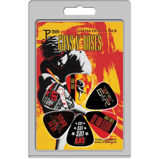 Guns N' Roses Plectrum Pack: Album Covers 6-Pack