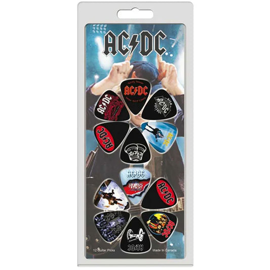 AC/DC Plectrum Pack: Album Covers 12-Pack
