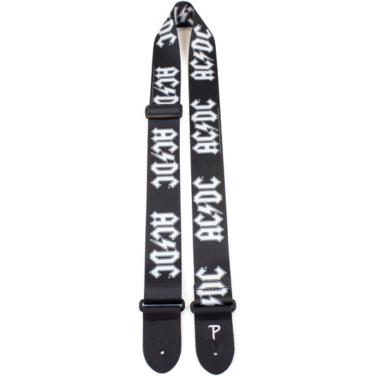 AC/DC Guitar Strap (Poly): Logo