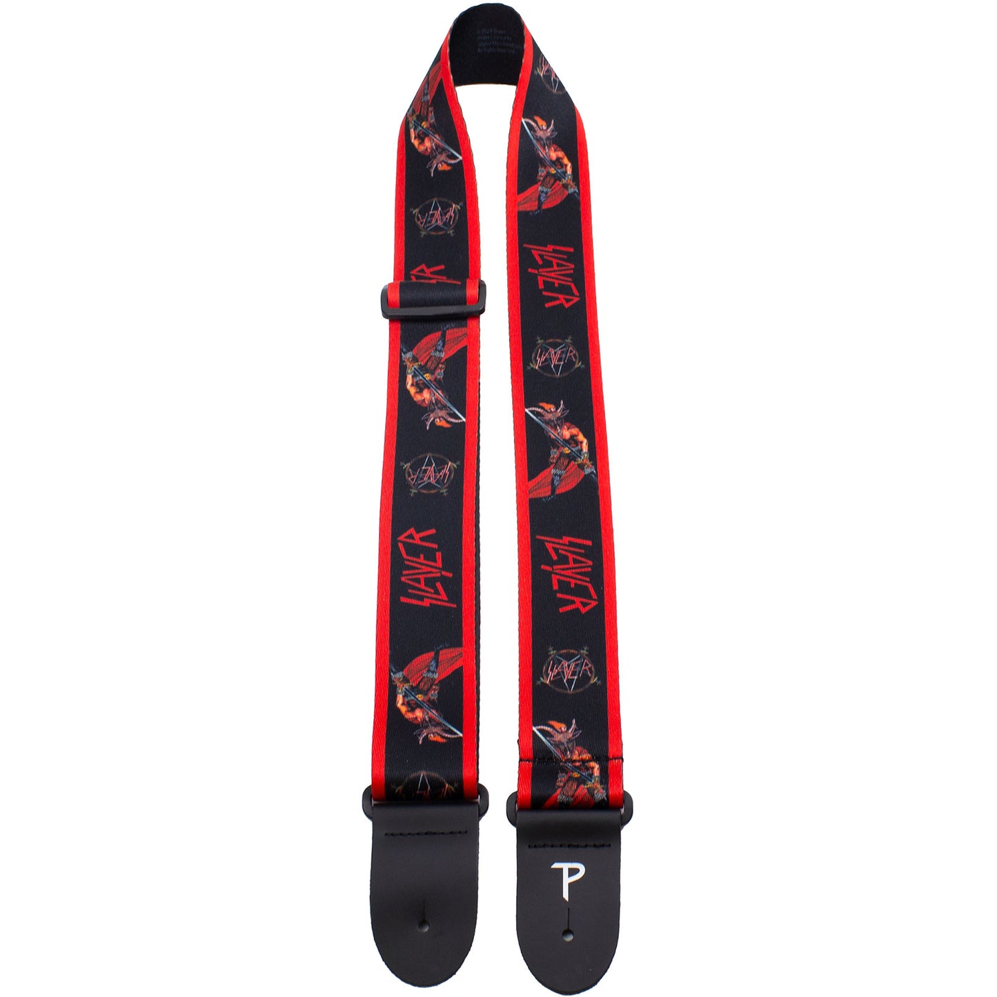 Slayer Guitar Strap (Poly): Show No Mercy