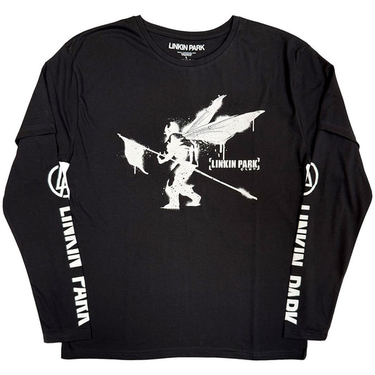 Linkin Park Layered Long Sleeve T-Shirt: Street Soldier