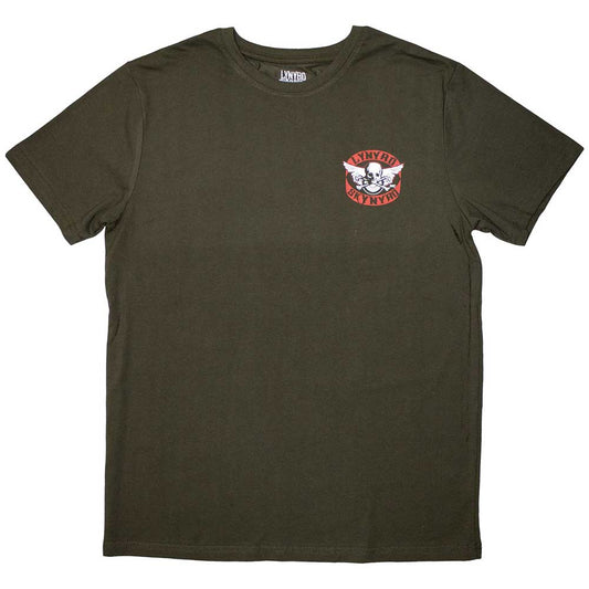 Lynyrd Skynyrd T-Shirt: Mini Biker Patch Logo