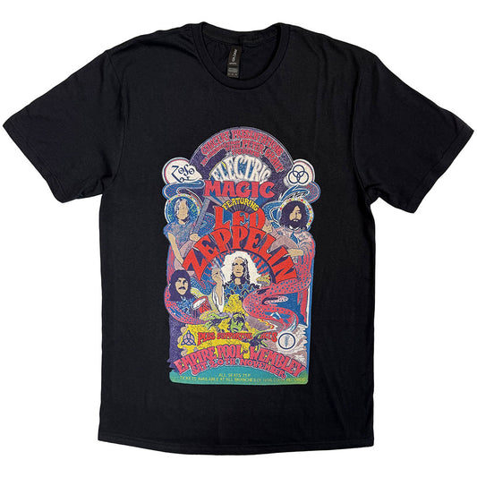 Led Zeppelin T-Shirt: Full Colour Electric Magic