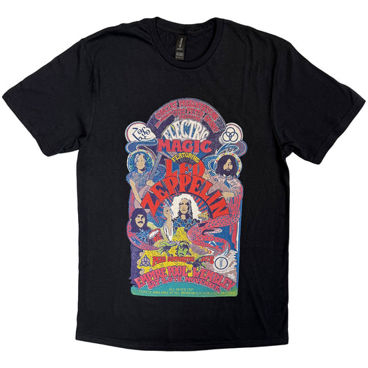 Led Zeppelin T-Shirt: Full Colour Electric Magic