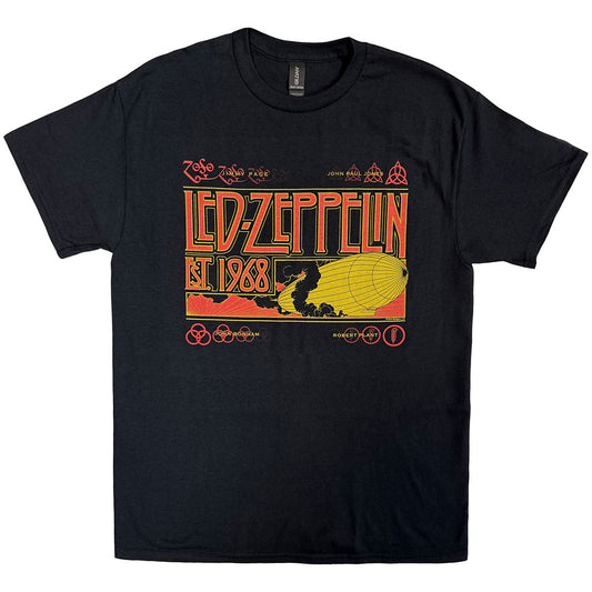 Led Zeppelin T-Shirt: Zeppelin & Smoke