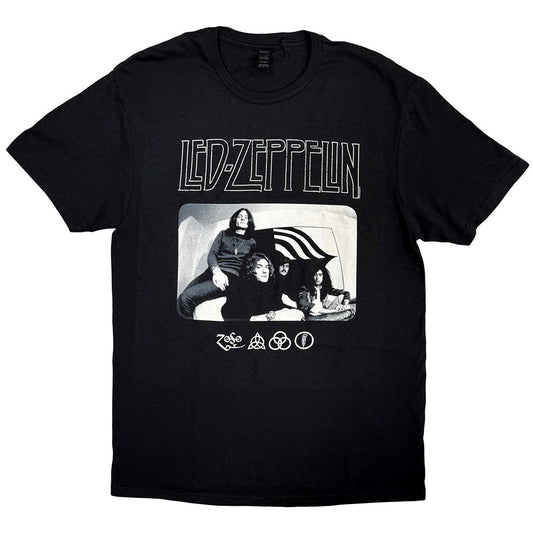 Led Zeppelin T-Shirt: Icon Logo Photo