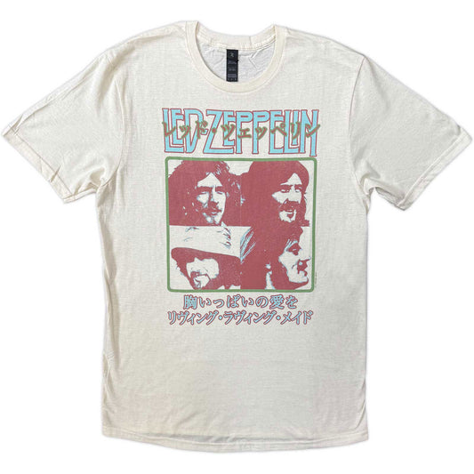 Led Zeppelin T-Shirt: Japanese Poster