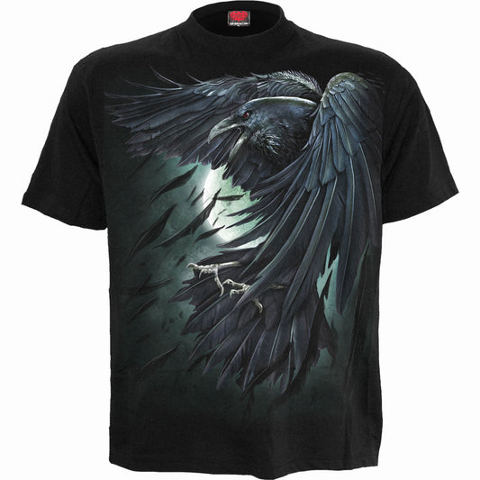 Spiral T-Shirt: Shadow Raven
