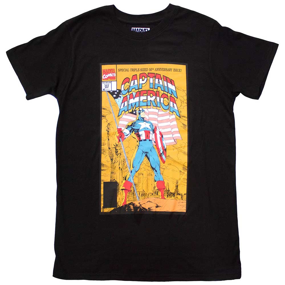 Marvel Comics T-Shirt: Captain America 50th Comic Cover