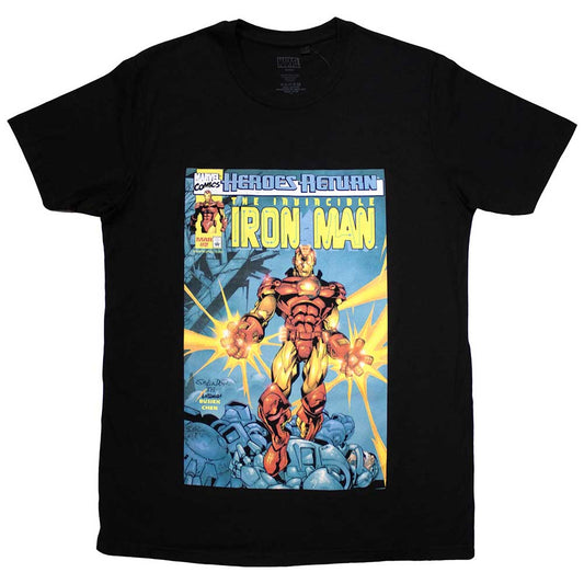 Marvel Comics T-Shirt: Invincible Iron Man Comic Cover